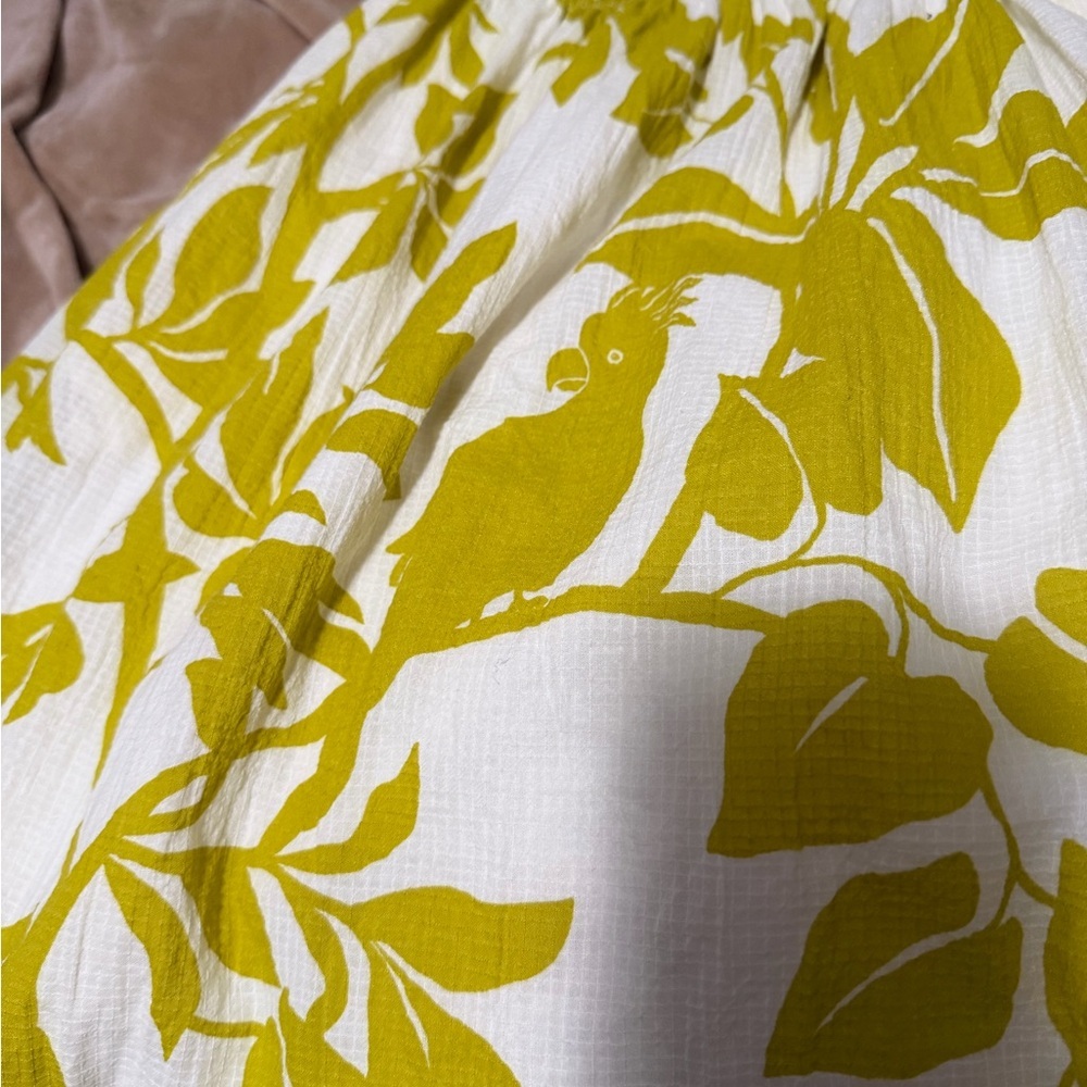 Anthropologie Maeve Feliciana Floral Puff Sleeve Mini Dress Women’s Small - Picture 6 of 10